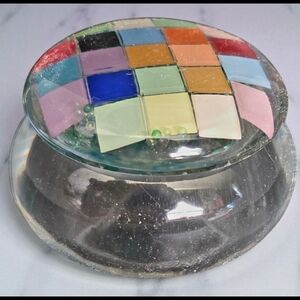 Mosaic trinket box